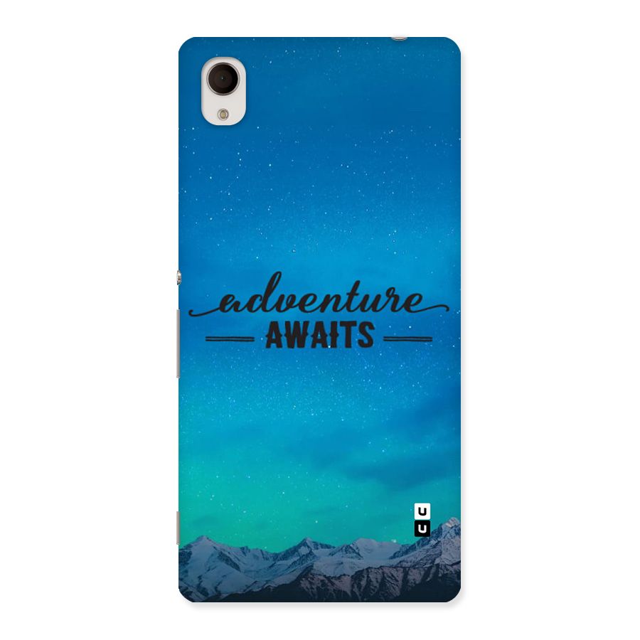 Adventure Awaits Back Case for Xperia M4
