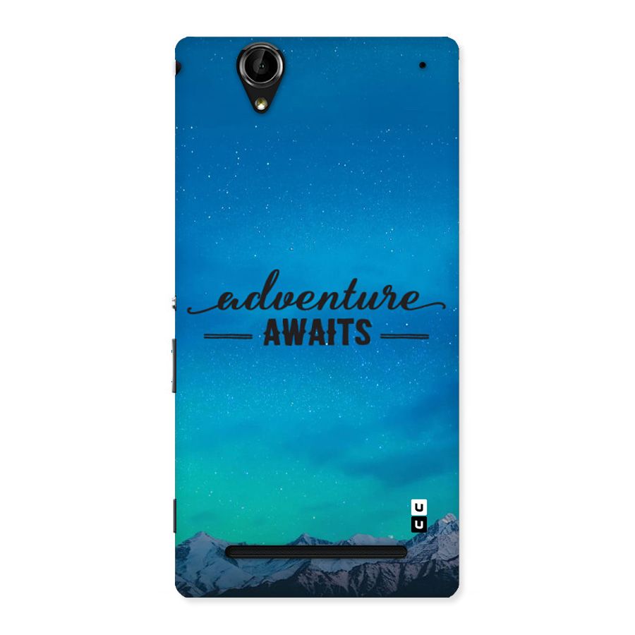 Adventure Awaits Back Case for Xperia T2