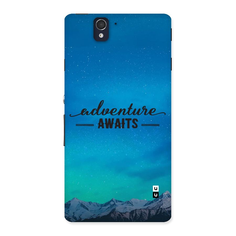Adventure Awaits Back Case for Xperia Z