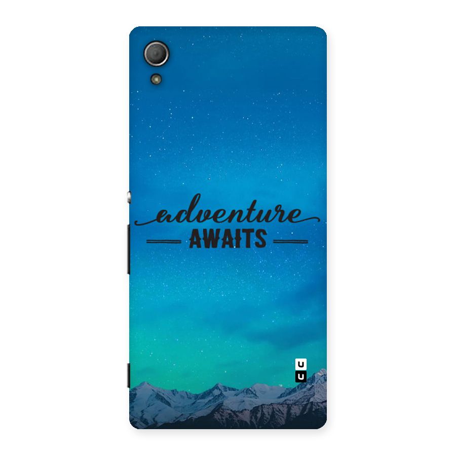 Adventure Awaits Back Case for Xperia Z3 Plus