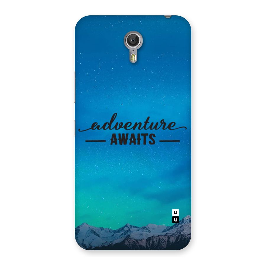 Adventure Awaits Back Case for Zuk Z1