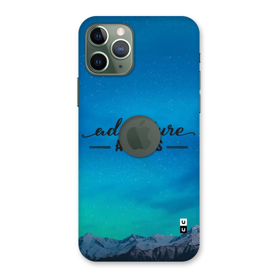 Adventure Awaits Back Case for iPhone 11 Pro Logo Cut