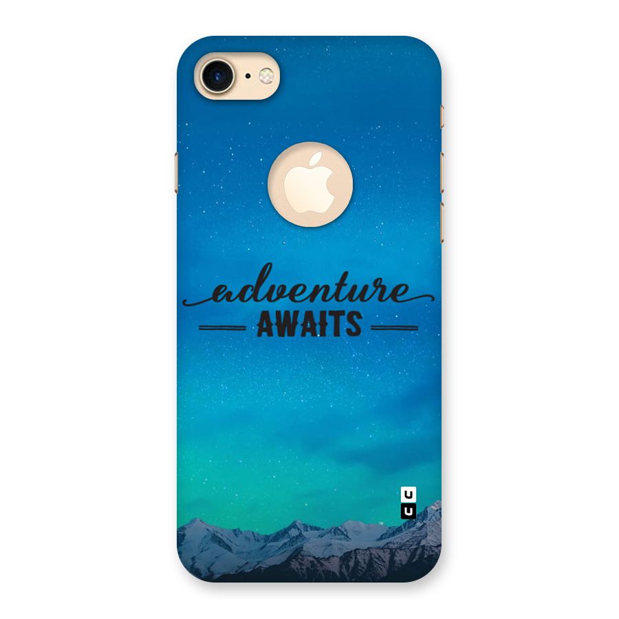 Adventure Awaits Back Case for iPhone 7 Logo Cut