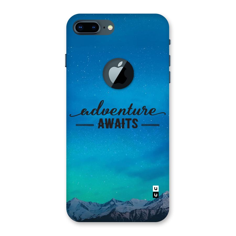Adventure Awaits Back Case for iPhone 7 Plus Logo Cut