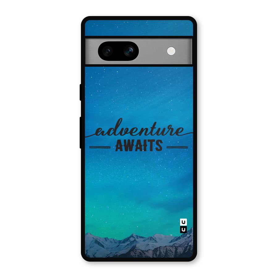Adventure Awaits Metal Back Case for Google Pixel 7a