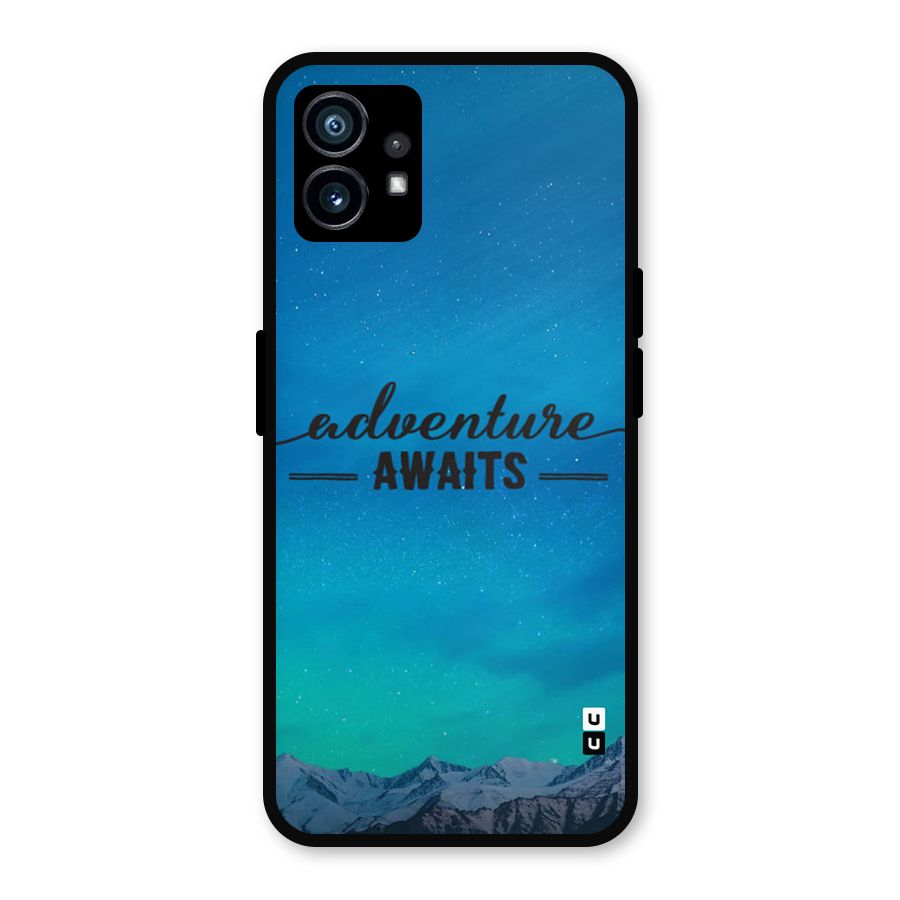 Adventure Awaits Metal Back Case for Nothing Phone 1
