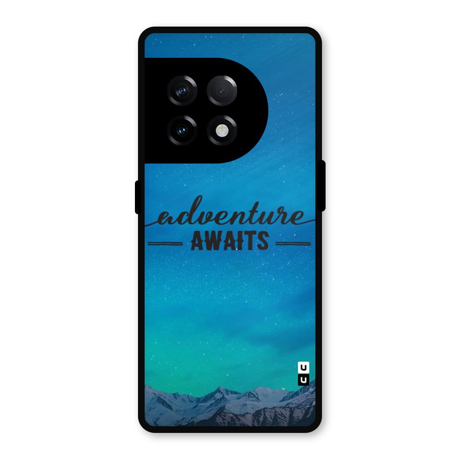 Adventure Awaits Metal Back Case for OnePlus 11R