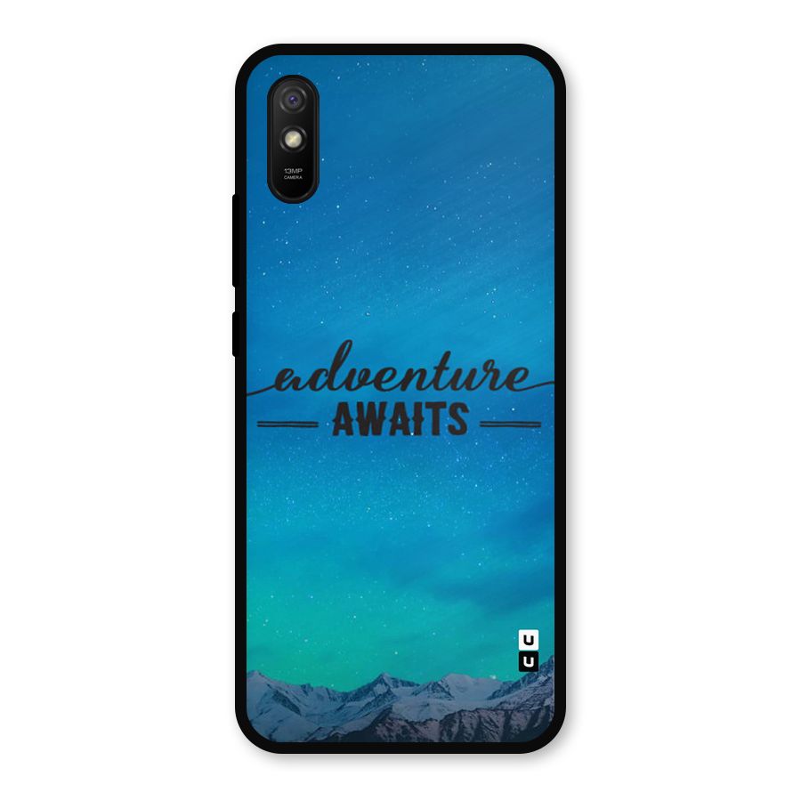 Adventure Awaits Metal Back Case for Redmi 9i