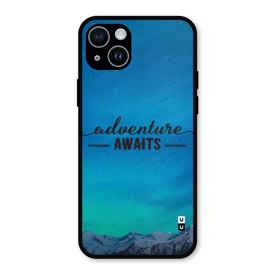Adventure Awaits Metal Back Case for iPhone 14