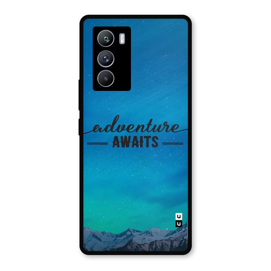 Adventure Awaits Metal Back Case for iQOO 9 SE