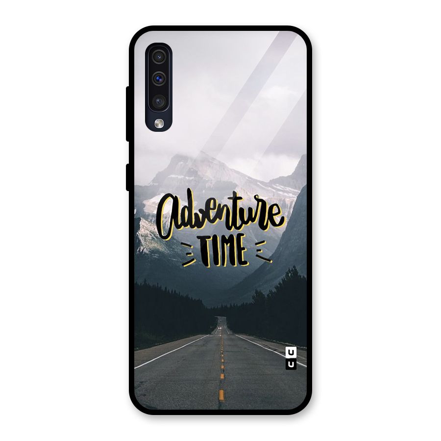 Adventure Time Glass Back Case for Galaxy A50