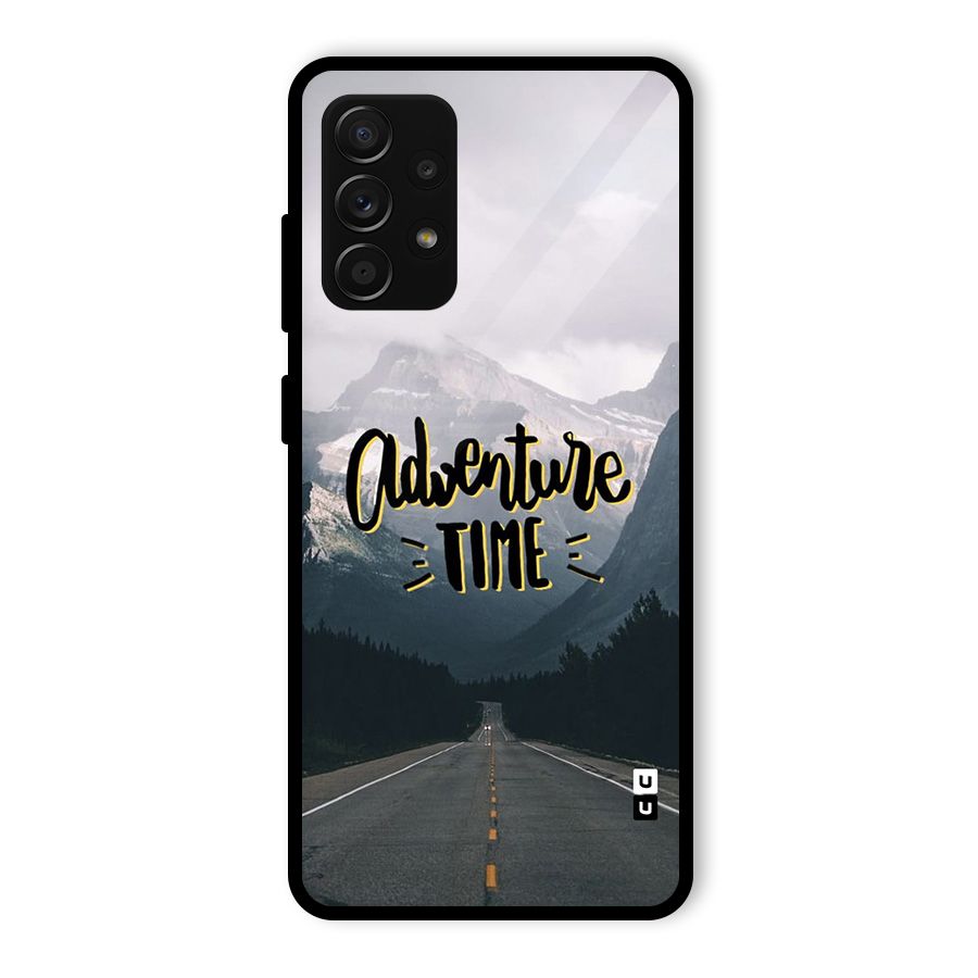 Adventure Time Glass Back Case for Galaxy A53 5G