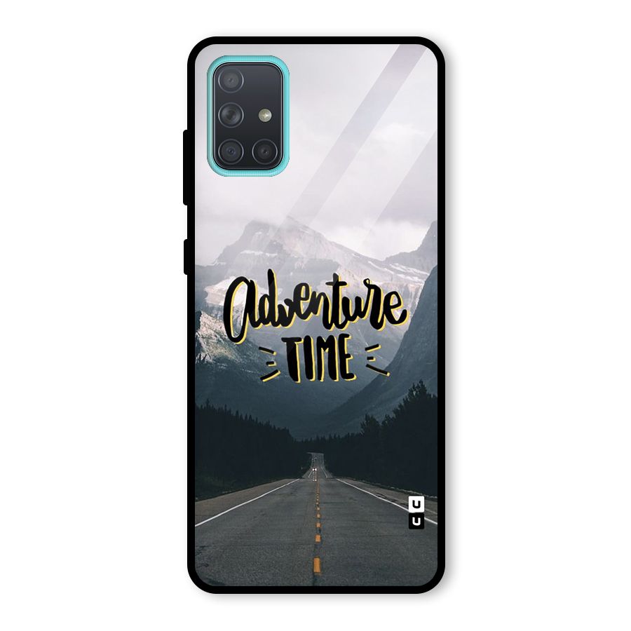 Adventure Time Glass Back Case for Galaxy A71