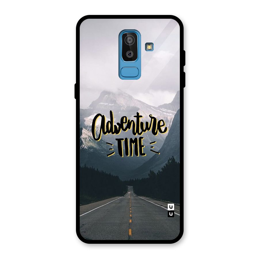 Adventure Time Glass Back Case for Galaxy J8