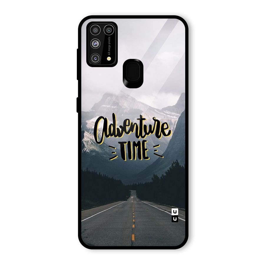 Adventure Time Glass Back Case for Galaxy M31