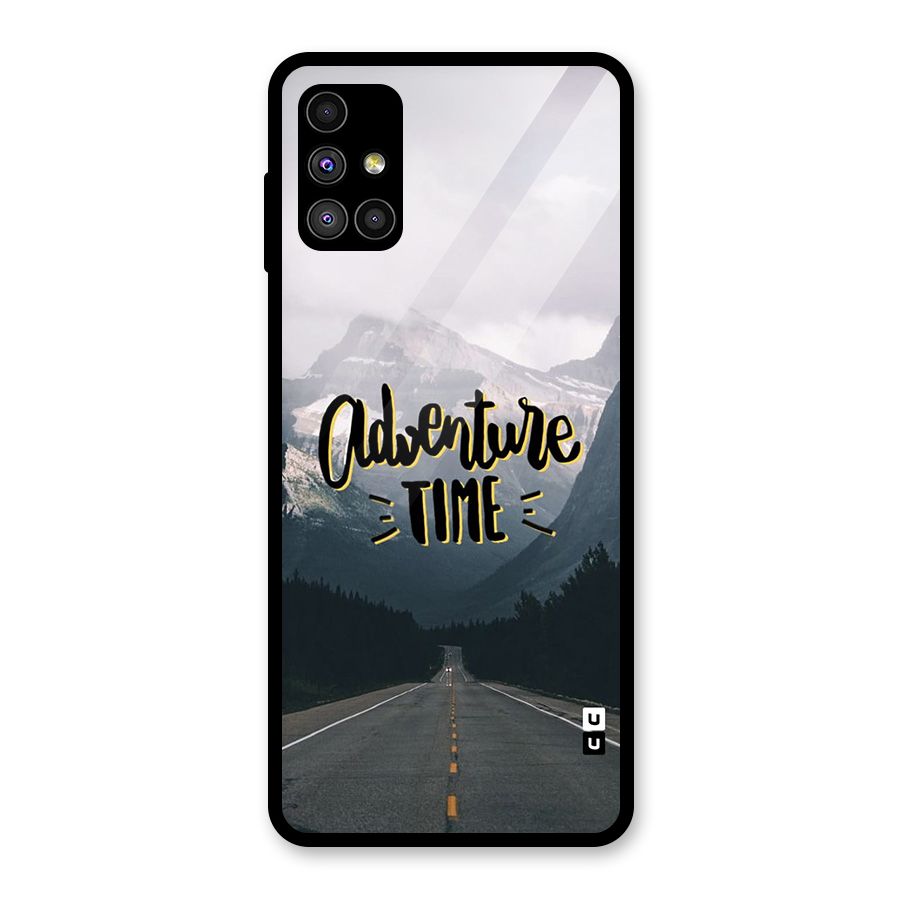 Adventure Time Glass Back Case for Galaxy M51