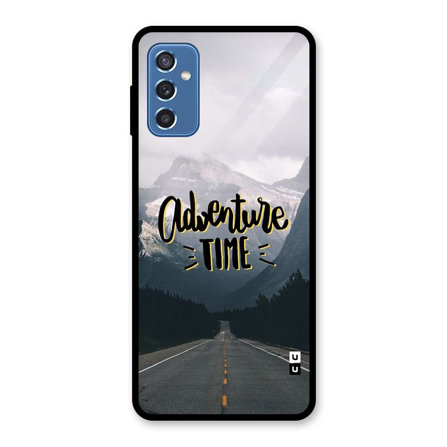 Adventure Time Glass Back Case for Galaxy M52 5G
