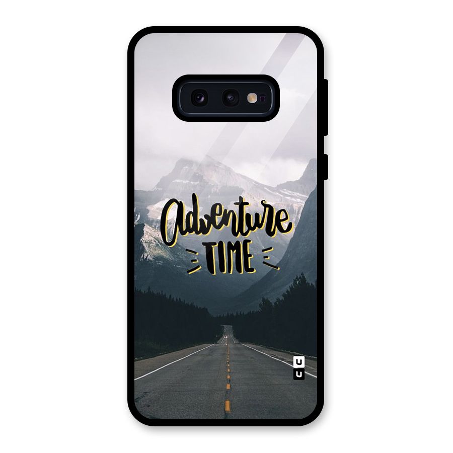 Adventure Time Glass Back Case for Galaxy S10e