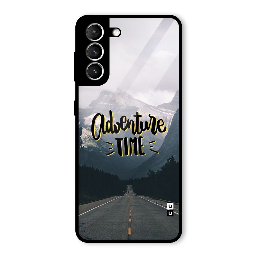 Adventure Time Glass Back Case for Galaxy S21 5G