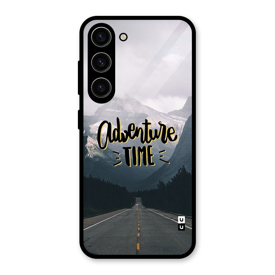 Adventure Time Glass Back Case for Galaxy S23