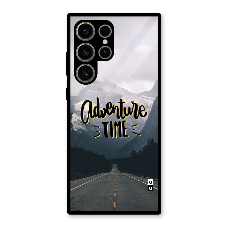 Adventure Time Glass Back Case for Galaxy S23 Ultra