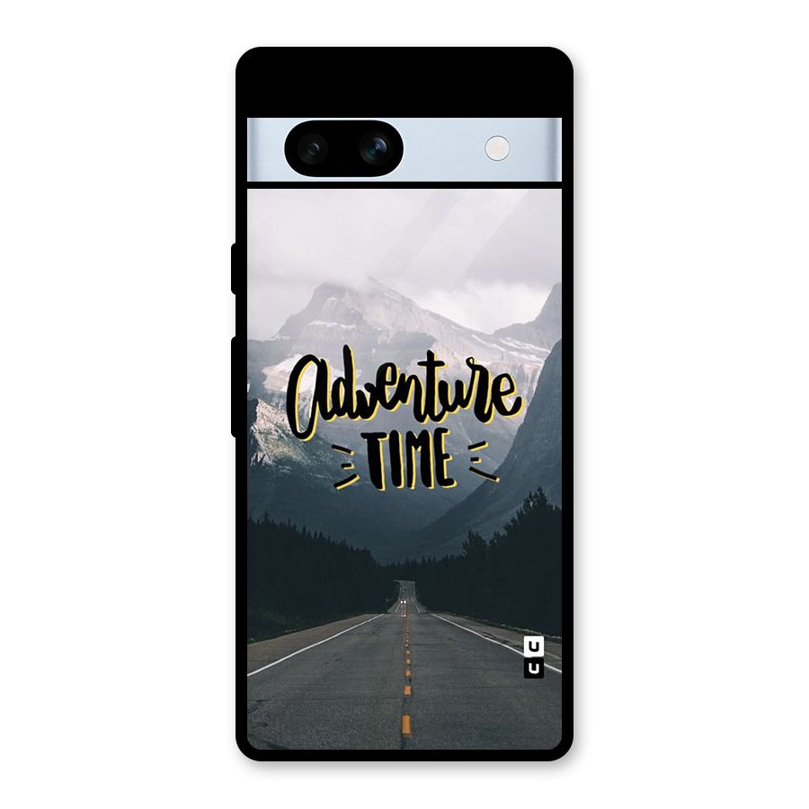 Adventure Time Glass Back Case for Google Pixel 7a