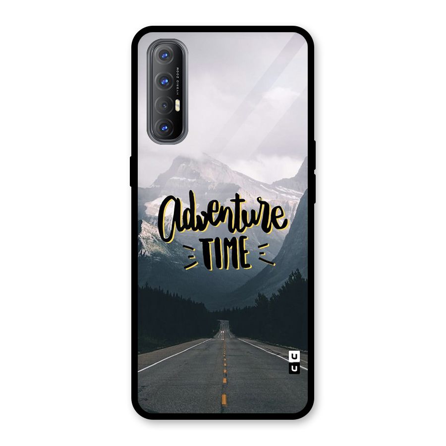 Adventure Time Glass Back Case for Oppo Reno3 Pro
