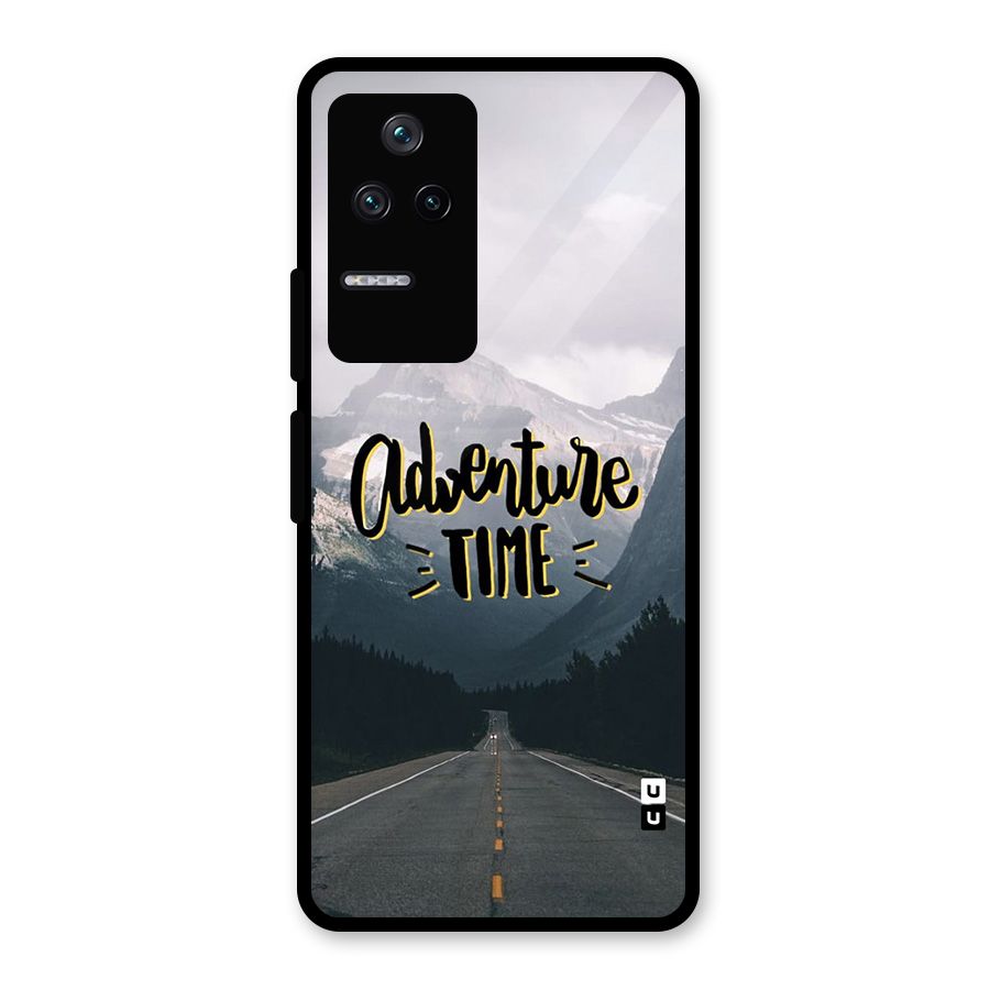 Adventure Time Glass Back Case for Poco F4 5G