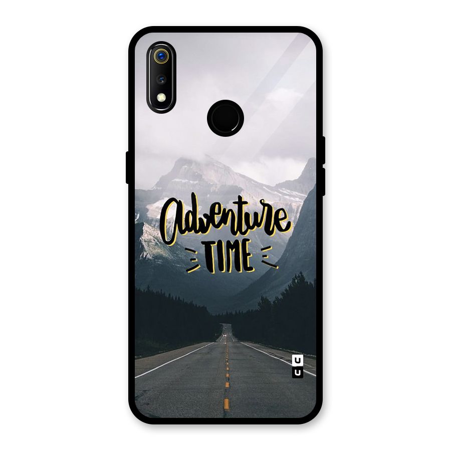 Adventure Time Glass Back Case for Realme 3i