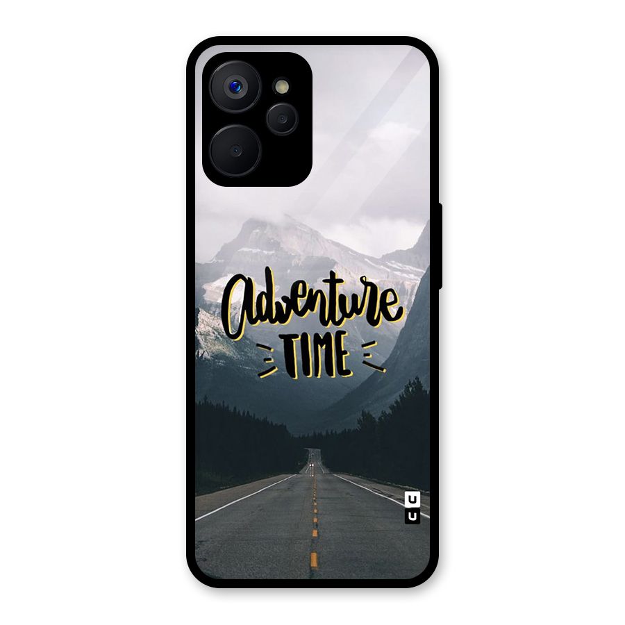 Adventure Time Glass Back Case for Realme 9i 5G