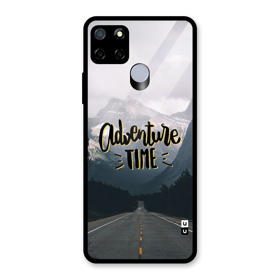 Adventure Time Glass Back Case for Realme Narzo 30A