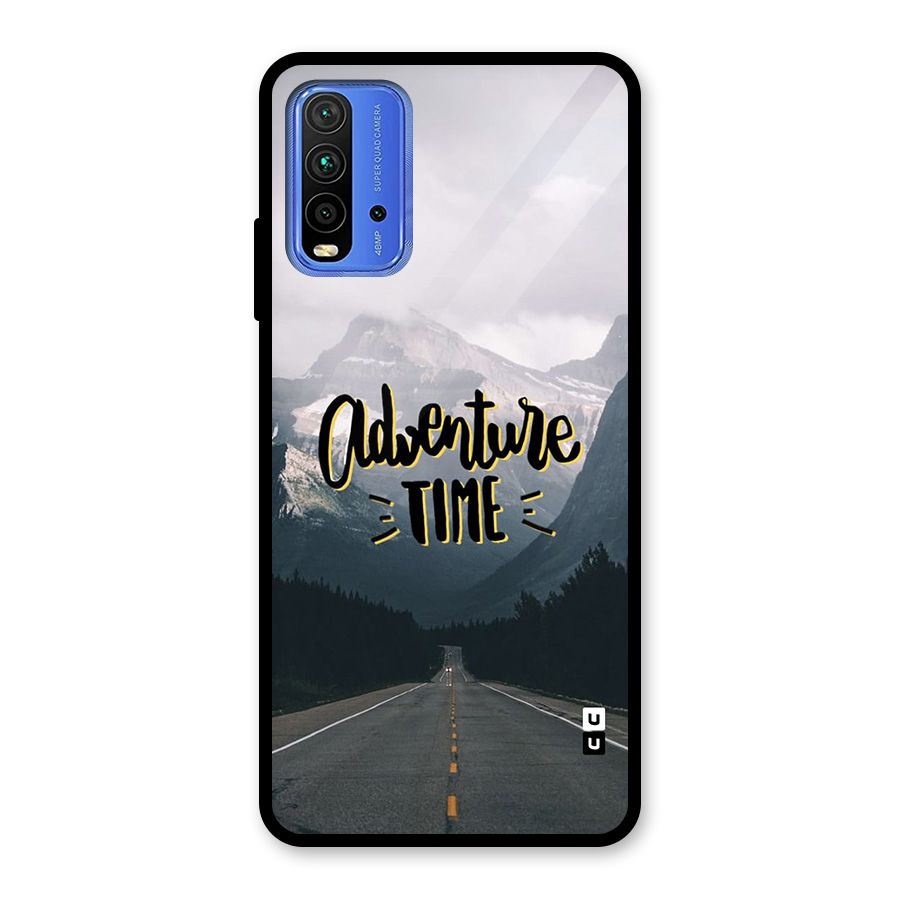 Adventure Time Glass Back Case for Redmi 9 Power