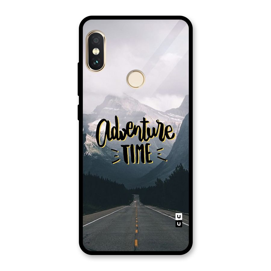 Adventure Time Glass Back Case for Redmi Note 5 Pro