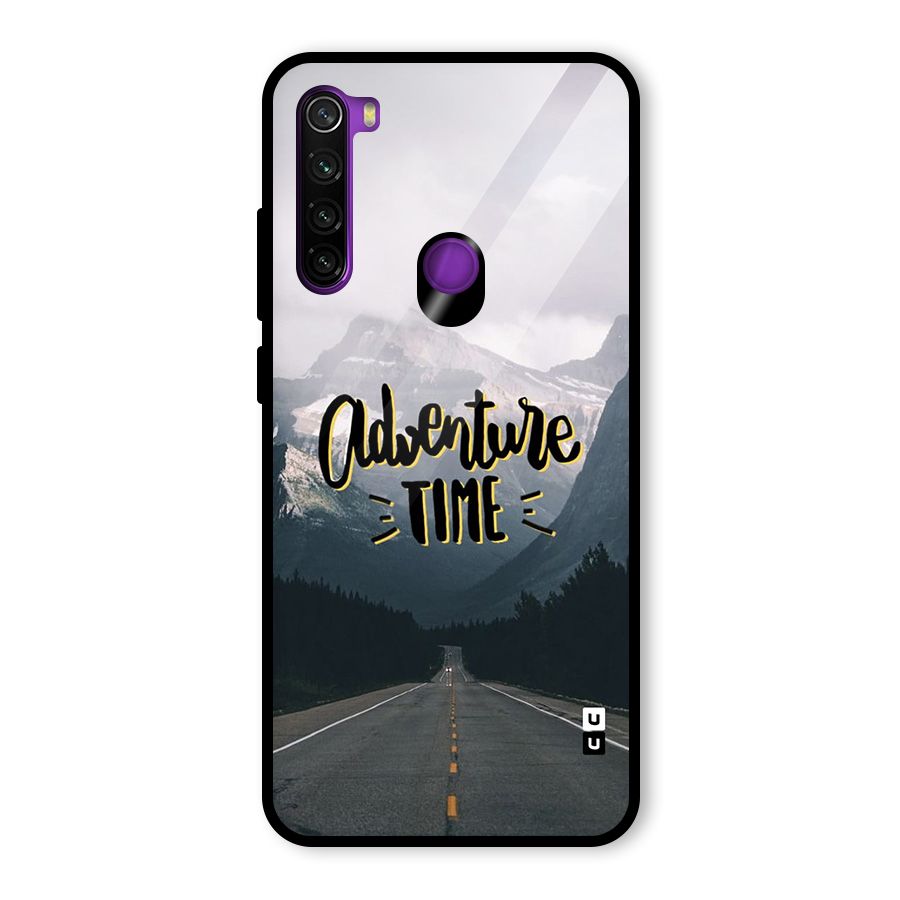 Adventure Time Glass Back Case for Redmi Note 8