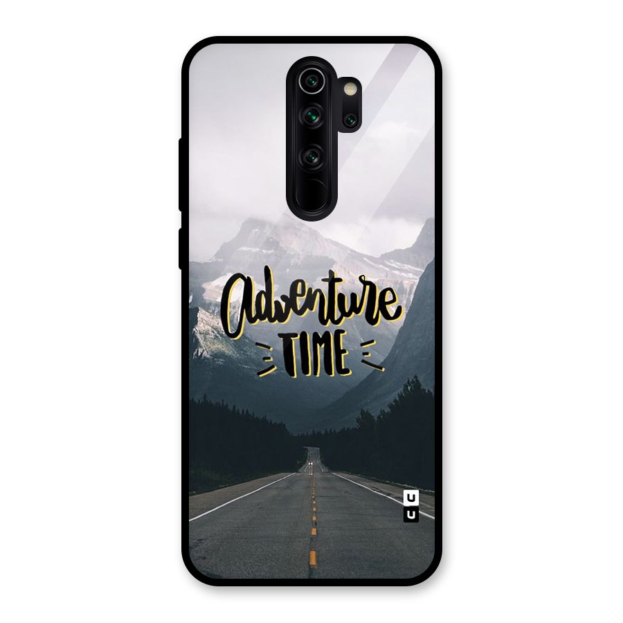 Adventure Time Glass Back Case for Redmi Note 8 Pro