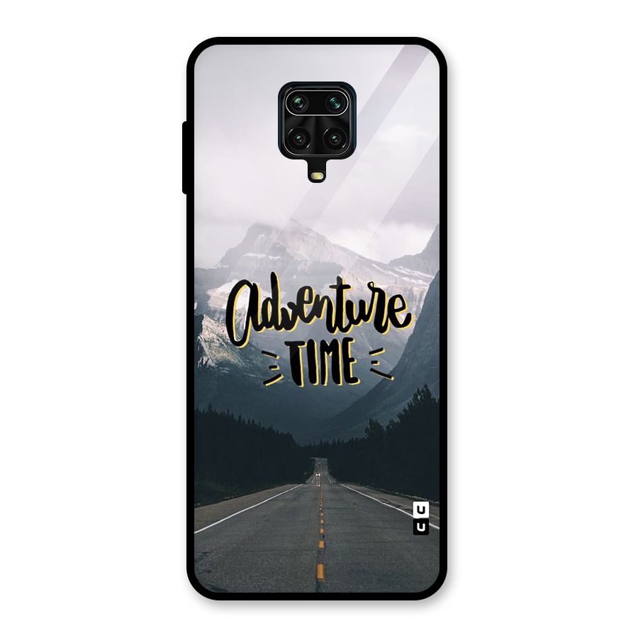 Adventure Time Glass Back Case for Redmi Note 9 Pro