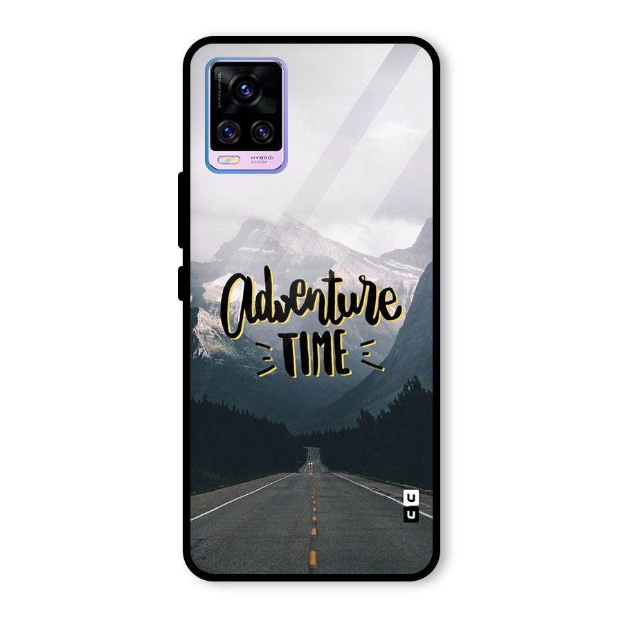 Adventure Time Glass Back Case for Vivo V20 Pro