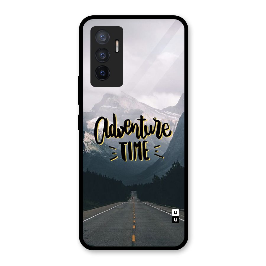 Adventure Time Glass Back Case for Vivo V23e