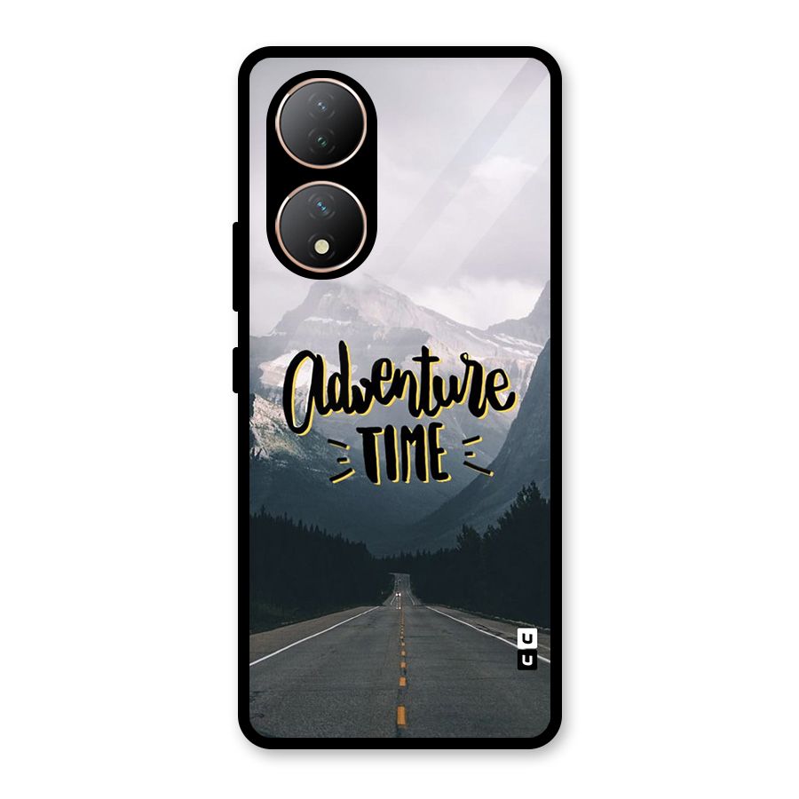Adventure Time Glass Back Case for Vivo Y100A