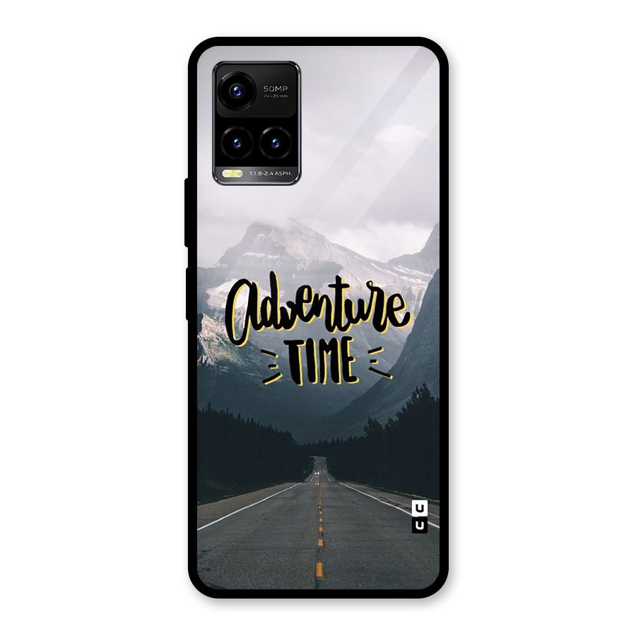 Adventure Time Glass Back Case for Vivo Y21T