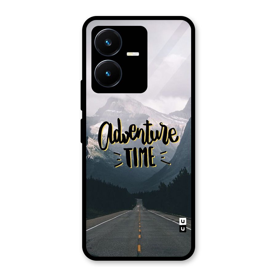 Adventure Time Glass Back Case for Vivo Y22