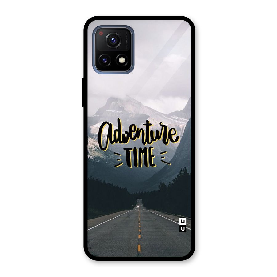 Adventure Time Glass Back Case for Vivo Y72 5G
