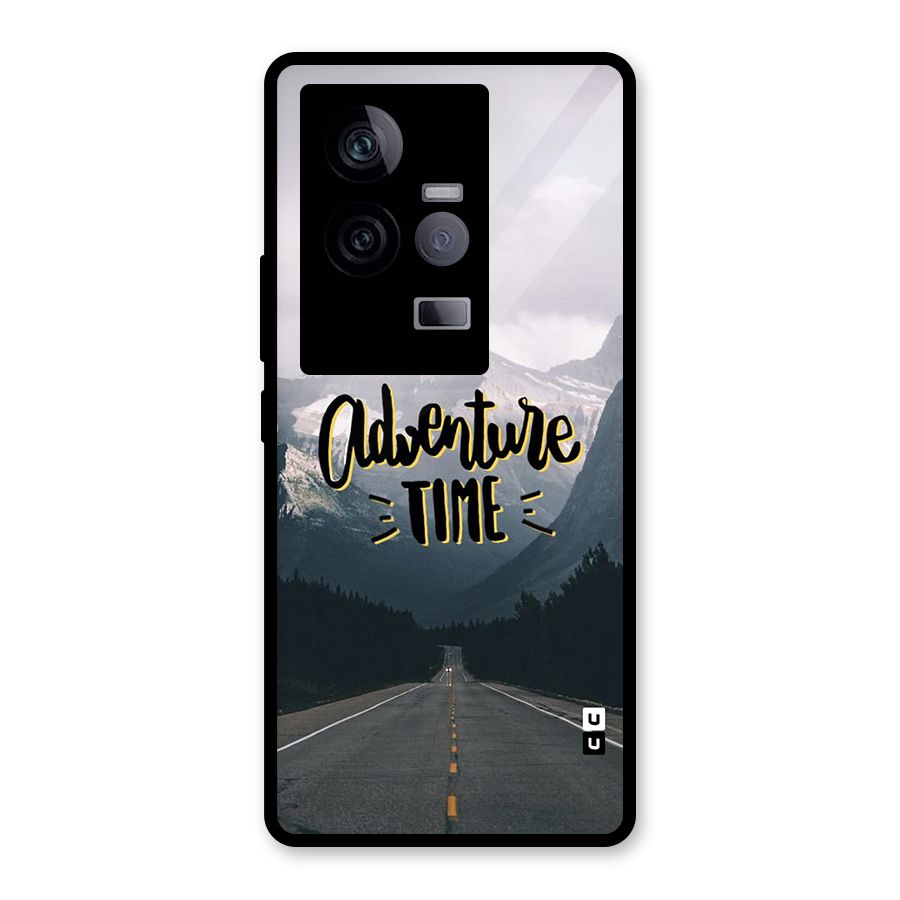 Adventure Time Glass Back Case for Vivo iQOO 11 5G