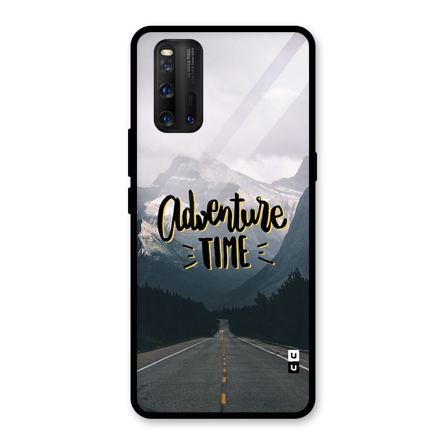 Adventure Time Glass Back Case for Vivo iQOO 3
