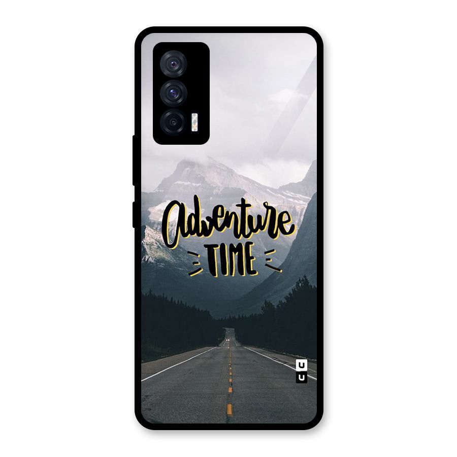 Adventure Time Glass Back Case for Vivo iQOO 7 5G