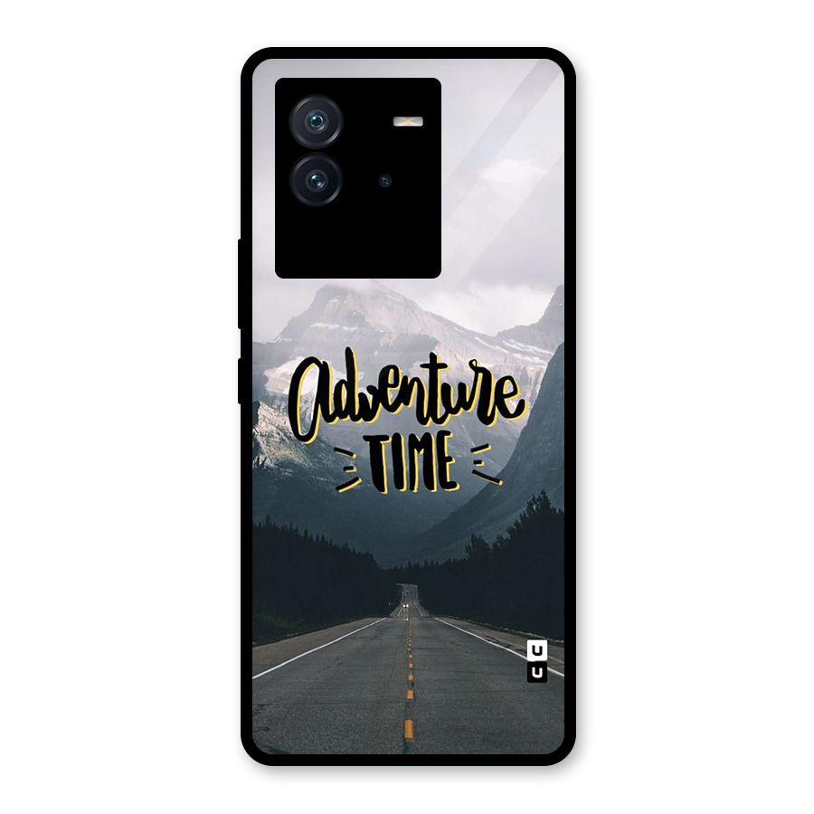 Adventure Time Glass Back Case for Vivo iQOO Neo 6 5G