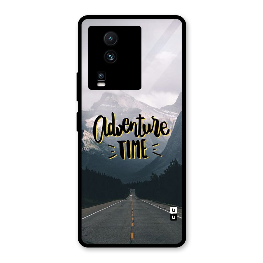 Adventure Time Glass Back Case for Vivo iQOO Neo 7 Pro