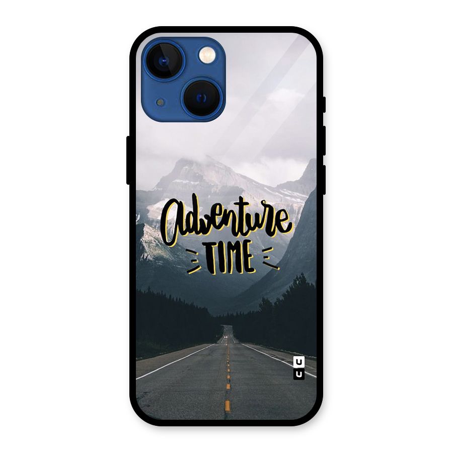 Adventure Time Glass Back Case for iPhone 13 Mini