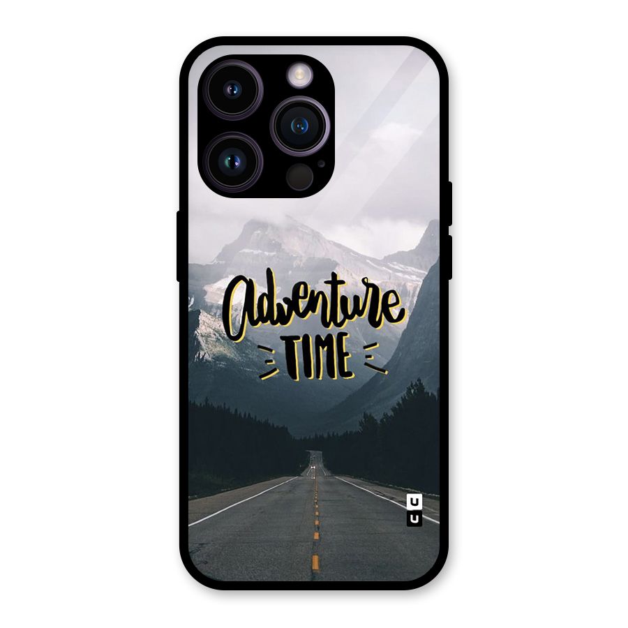 Adventure Time Glass Back Case for iPhone 14 Pro