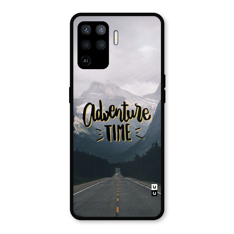 Adventure Time Metal Back Case for Oppo F19 Pro